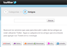 Amigos en twitter