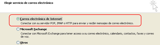 Configurar email en Outlook