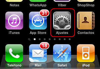 Configurar email iPhone